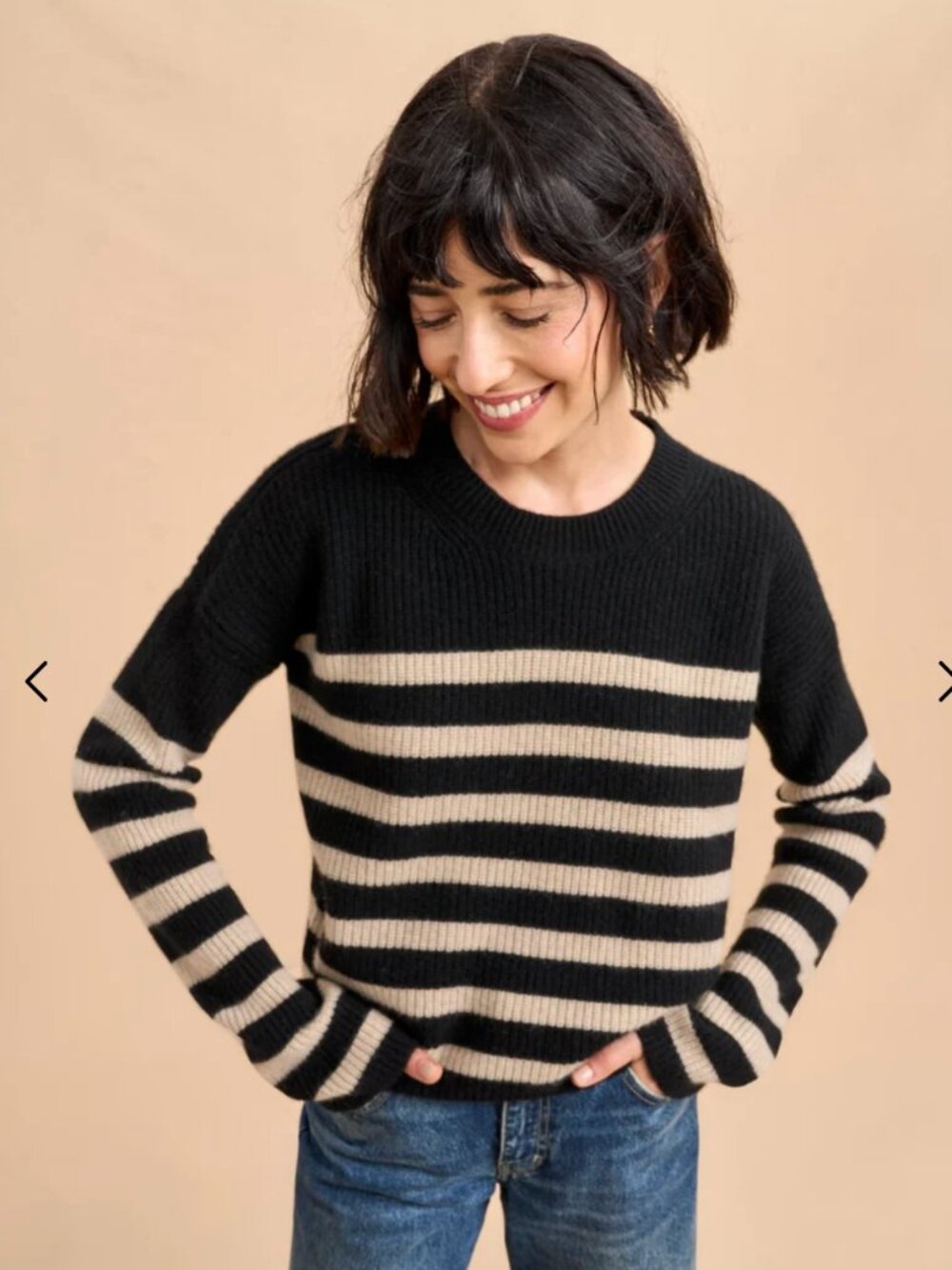 La Ligne Mini Striped Toujours Sweater (size S)